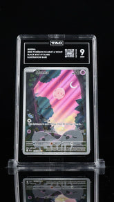 ‼️Munna 116/086: Black Bolt Holo TAG GRADE 9! SAME DAY SHIP~SHOOT OFFER!💨