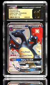 💎 Charizard GX SV49 Hidden Fates Shiny Vault GRADE 10 PRISTINE GOLD LABEL💨