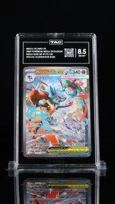 ‼️Mega Lucario ex 179: Mega Evolution Holo GRADE 8.5! SHIPS FAST~SHOOT OFFER!💨