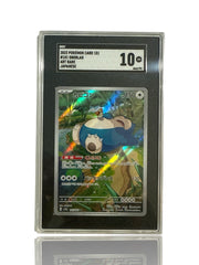 ‼️Snorlax #181 Pokemon Card 151 Holo (Japanese~GRADE 10! FAST SHIP~SHOOT OFFER💨
