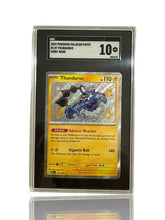 ‼️Thundurus 139/091 SV: Paldean Fates BABY SHINY RARE GRADE 10! SHOOT OFFER💨