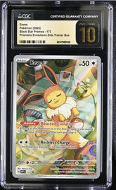 ‼️Eevee 173 Sv: Scarlet & Violet Promo Cards Holo GRADE 10 PRISTINE! FAST SHIP💨