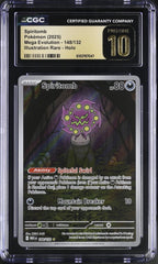 ‼️Pokemon Spiritomb #148 Mega Evolution Holo CGC 10 PRISTINE GOLD LABEL TOP POP