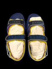 🔥NEW GUCCI MENS SANDALS BLUE & PURPLE RARE! GUCCI SIZE 13~SAME DAY SHIP!💨