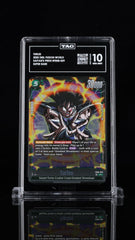 🚨 FB08-059 Turles DBS: Fusion World Saiyan's Pride TAG GRADE 10~ TOP RANKED!💨