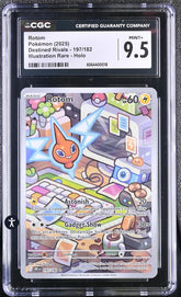 ‼️Rotom 197/182 Sv10: Destined Rivals Holo GRADE 9.5! SHIPS SAME DAY FAST💨
