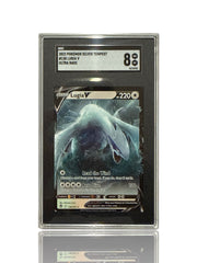 ‼️Pokemon Lugia V 138/195~Sword & Shield - Silver Tempest Holo GRADE 8~FAST SHIP