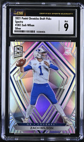 ‼️2021 Panini Chronicles Draft Picks - Spectra Zach Wilson #282 Silver (RC)💨