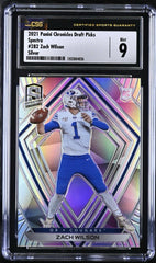 ‼️2021 Panini Chronicles Draft Picks - Spectra Zach Wilson #282 Silver (RC)💨