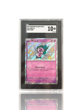 ‼️Pokemon Mime Jr. 157/091: Paldean Fates Holo GRADE 10! FAST SHIP~SHOOT OFFER💨