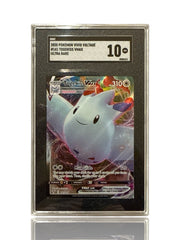 ‼️Pokemon Togekiss VMAX 141/185: Vivid Voltage Holo GRADE 10~SHOOT OFFER!💨