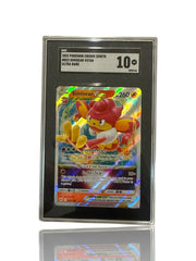 ‼️Pokemon Simisear VSTAR 023/159 Crown Zenith Holo GRADE 10~ SAME DAY SHIP!💨
