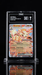 ⚠️ Arcanine ex 032/198 Scarlet & Violet Base~TAG GRADE 9~FAST SHIP SHOOT OFFER💨