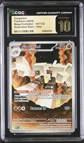 ‼️Garganacl 147/132 Mega Evolution Holo GRADE 10 PRISTINE GOLD LABEL TOP POP💨