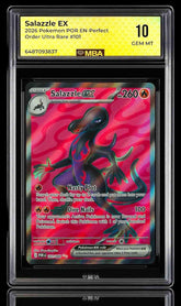 🚨 Salazzle ex 101/088 Pokemon Perfect Order~MBA GRADE 10~POP 1~SHOOT OFFER!💨