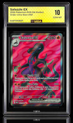 🚨 Salazzle ex 101/088 Pokemon Perfect Order~MBA GRADE 10~POP 1~SHOOT OFFER!💨