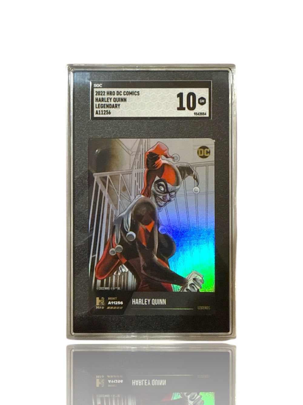 ‼️DC COMICS HARLEY QUINN LEGENDARY CARD GRADE 10! FAST SHIP~ SHOOT OFFER!💨
