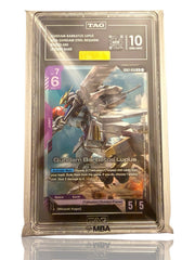 🚨 Gundam TCG Steel Requiem: Gundam Barbatos Lupus TAG 10 GOLD DIAMOND MBA POP 1