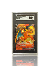 ‼️Pokemon Charizard V 018/159 Crown Zenith Holo GRADE 10! FAST SHIP~SHOOT OFFER