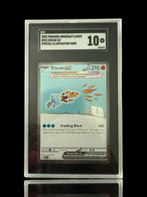 ‼️2023 POKEMON OBSIDIAN FLAMES #222 EISCUE EX SPECIAL ILLUSTRATION RARE GRADE 10
