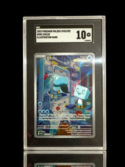‼️2023 POKEMON PALDEA EVOLVED #205 EISCUE ILLUSTRATION RARE GRADE 10~FAST SHIP💨