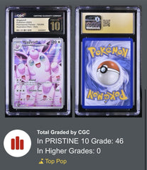 ‼️Wigglytuff 105/094 Phantasmal Flames GRADE 10 PRISTINE GOLD LABEL TOP POP!💨