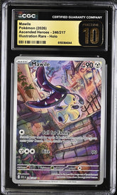 😈 Mawile 246 Ascended Heroes Holo GRADE 10 PRISTINE GOLD LABEL LOW TOP POP💨