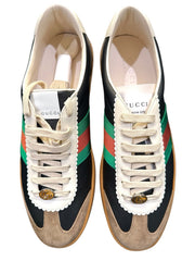 ‼️Gucci G74 Web Low Black Sneakers GUCCI SIZE 12! RETAIL~$890! SHOOT OFFER!💨