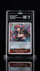 ⚠️ Eustass"Captain"Kid OP14-014 The Azure Sea's Seven TAG GRADE 9~SHOOT OFFER💨