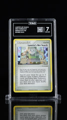 🚨Lanette's Net Search 77/106 Emerald Reverse Holo~ TAG GRADE 7! SAME DAY SHIP💨