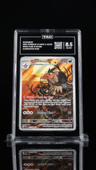 🔥Mandibuzz 145/086: White Flare Holo TAG GRADE 8.5! SAME DAY SHIO~SHOOT OFFER💨