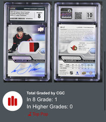 2021-22 Upper Deck Premier - Acetate Rookie Auto Patch Lassi Thomson #AR-LT /249