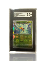 ‼️Pokemon Beedrill MasterBall 015/165: Pokemon Card 151 Holo Japanese GRADE 10!