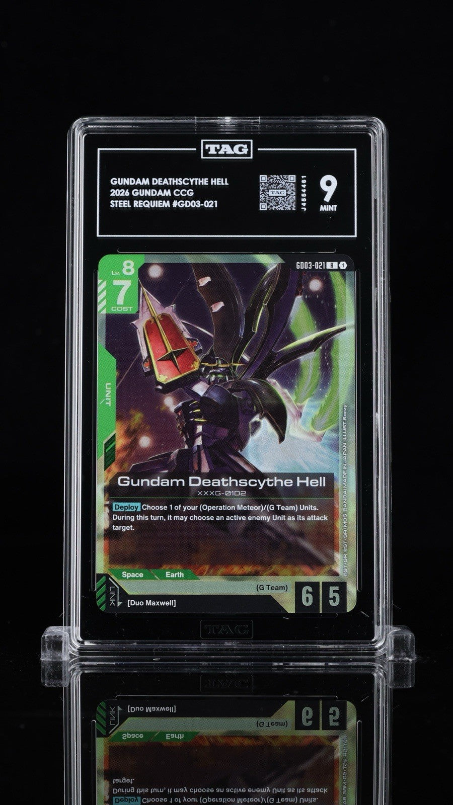 ⚠️Gundam Game Steel Requiem GD03-020 Zaku II FZ Rare~TAG GRADE 9~SHOOT OFFER💨