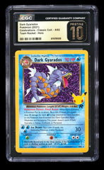 💎Dark Gyarados #8 Celebrations~Classic Collection GRADE 10 PRISTINE GOLD LABEL