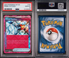 ‼️2024 POKEMON TEF EN PRIME CATCHER PSA GRADE 10! SHIPS SAME DAY💨