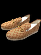 ‼️NEW GUCCI GG LOAFERS UNIQUE BEIGE RUG GUCCI SIZE 12~SAME DAY SHIP!