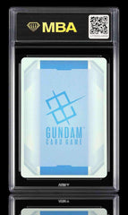 🚨 Freedom Gundam GD03-Steel Requiem Legend Rare Alt Art 070~ MBA GRADE 10 POP 1
