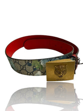 ‼️NEW W/ TAGS~Gucci Blooms Floral Gold Tiger Belt Buckle~FAST SHIP~SHOOT OFFER💨