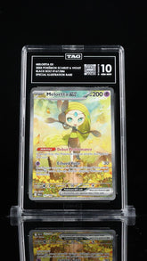‼️Meloetta ex 167/086: Black Bolt TAG GRADE 10! SHIPS SAME DAY! SHOOT OFFER!💨