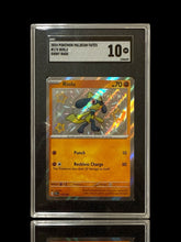 ‼️Riolu 173/091: Paldean Fates BABY SHINY GRADE 10! SHIPS SAME DAY~SHOOT OFFER💨