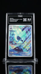 🐢 TIRTOUGA 2025 POKÉMON BLACK BOLT #106 TAG GRADE 8.5! FAST SHIP~SHOOT OFFER!💨