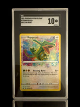 ‼️2020 POKEMON VIVID VOLTAGE # 138 RAYQUAZA AMAZING RARE GRADE 10! SHIPS FAST!💨