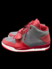 ‼️JORDAN FLIGHT CLUB 90'S DARK GREY/TEAM RED FUSION NEW IN BOX (2013)~SIZE 13!