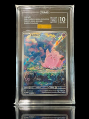 💙 Clefairy #094 Perfect Order Holo TAG 10 PRISTINE GOLD DIAMOND MBA💎