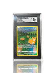 ‼️Pokemon Ditto GG22 Crown Zenith~Galarian Gallery Holo GRADE 10~SHOOT OFFER💨