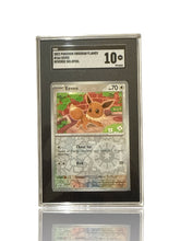 ‼️Pokemon Eevee 166/197: Obsidian Flames Reverse Holo GRADE 10! SHOOT OFFER!💨