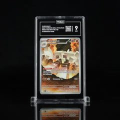 ‼️Pokemon Garganacl 147/132: Mega Evolution Holo GRADE 9! FAST SHIP~SHOOT OFFER