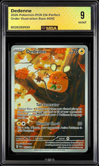 ⚠️Dedenne 093/088 Pokemon Perfect Order Holo~MBA GRADE 9~FAST SHIP SHOOT OFFER💨