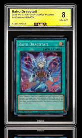 💎 Rahu Dracotail JUSH-EN009 Justice Hunters 1st Edition~ MBA GRADE 8~POP 1!💨